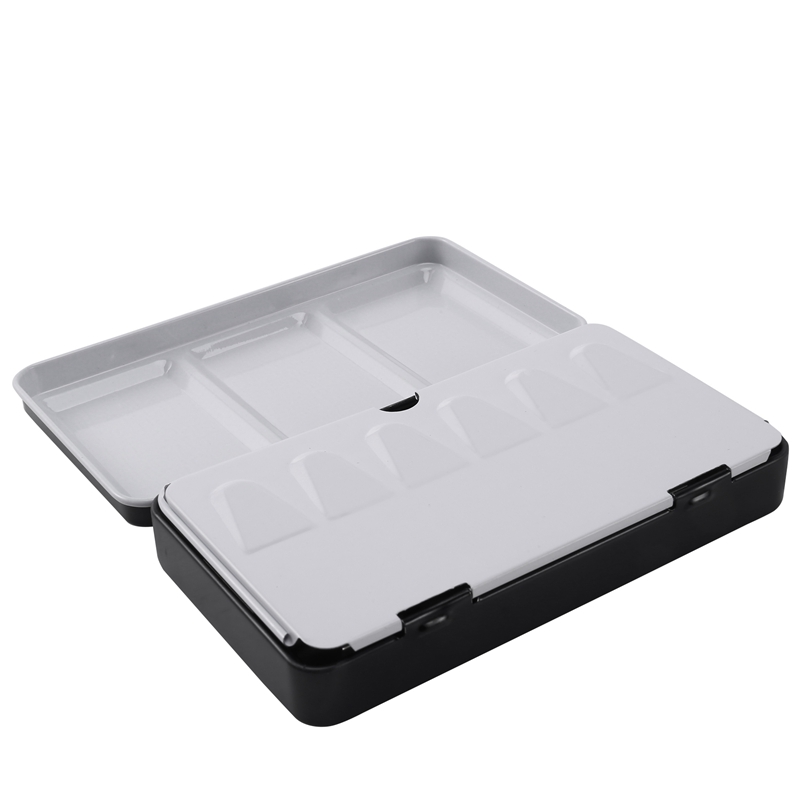 Half Box [Small] with 12 Grids Watercolor Paint Ta... – Vicedeal