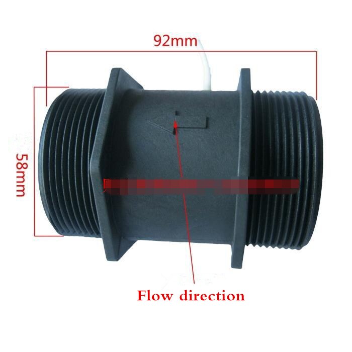 YF-DN50 G2 "pouce débitmètre d'eau capteur débitmètre caudalimetr compteur indicateur système de débit d'eau jauge dispositif 10-200L/min