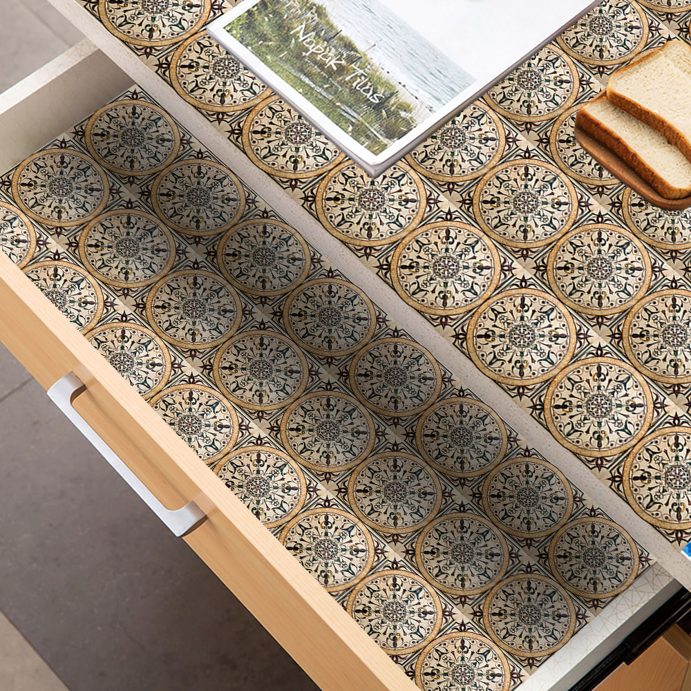 Autocollant mural auto-adhésif mat, papier peint de cuisine et salle de bains, sparadrap imperméables pour décoration de sol de salon et de chambre à coucher