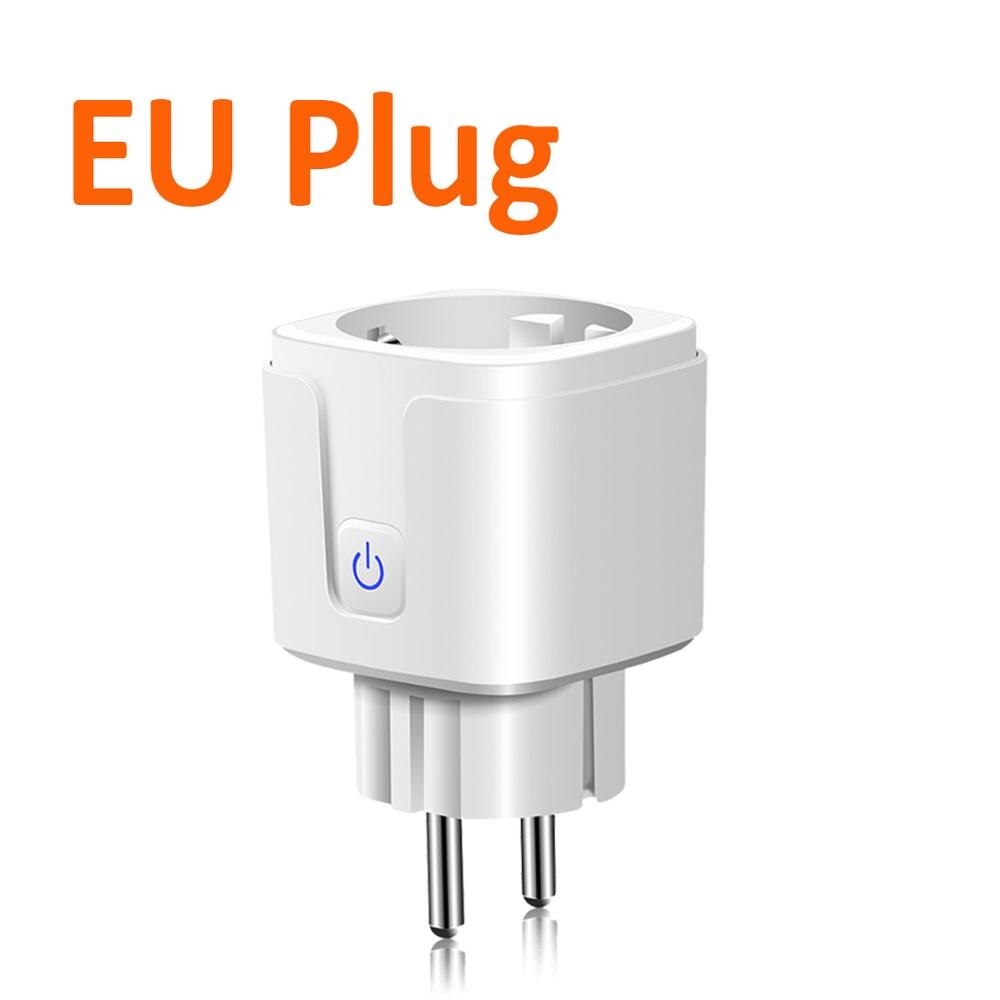 Alexa tuya google hem fjärrkontroll smart uttag väggkontakt tuya smart wifi 2.4 ghz trådlös ifttt röststyrning eu/us eluttag: Eu-kontakt 15a