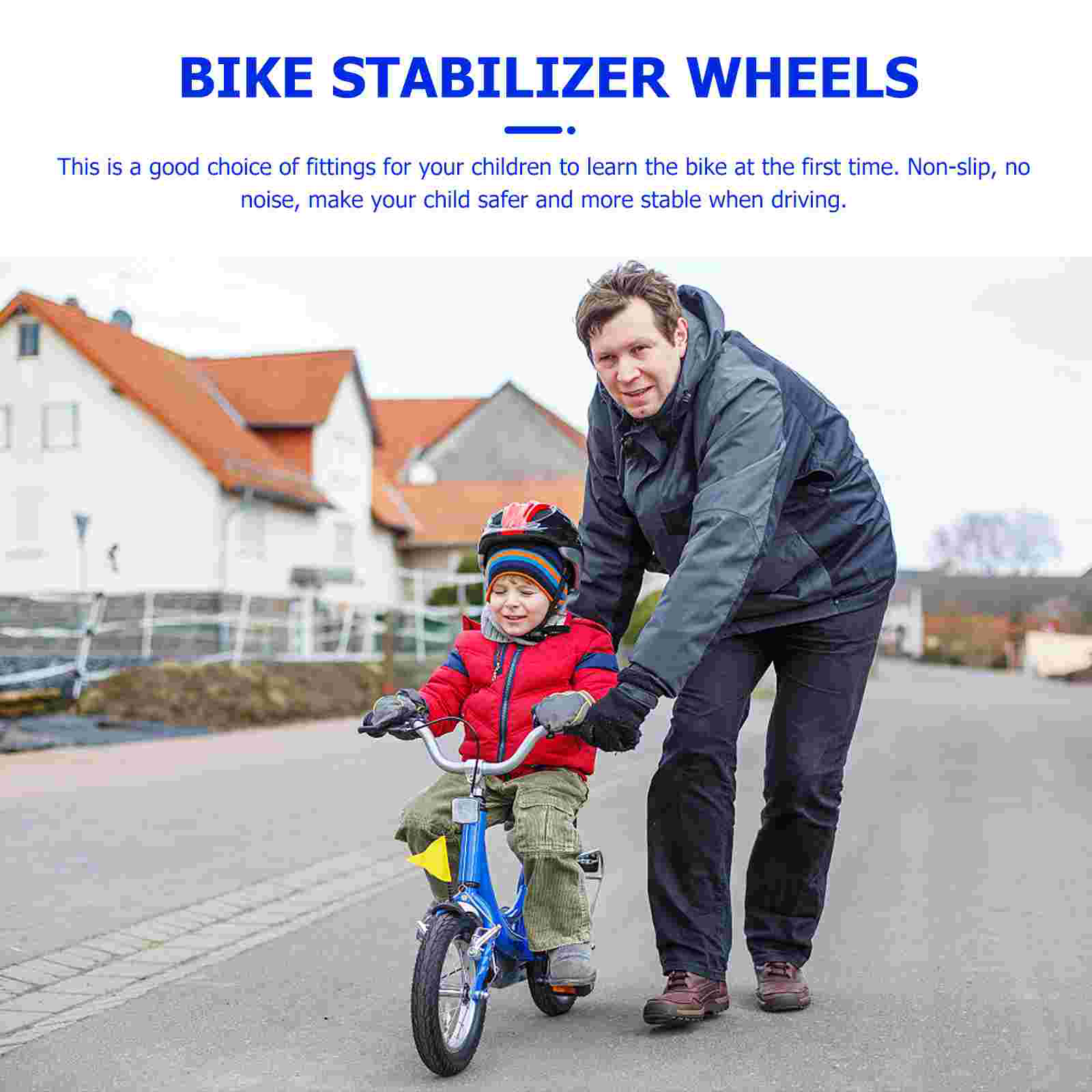 1 Set Universal Children Bike Training Wheel Auxiliary Wheel Training Wheels
