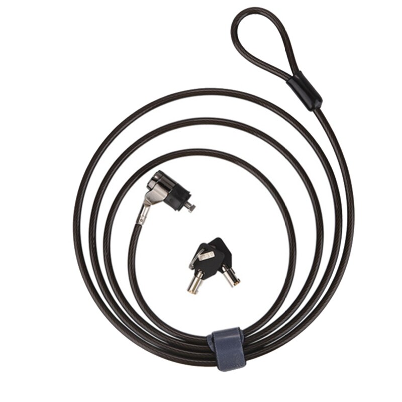 2 M Bold Extended Universal Key Type All Steel Mini Notebook Computer Lock