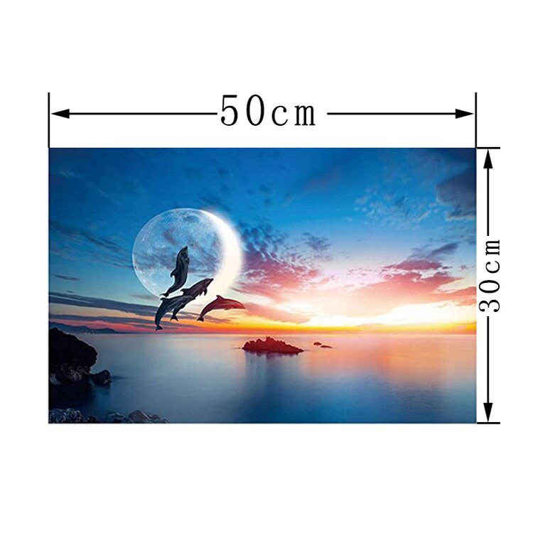 Aquarium Background Static Cling Green Tree Tropical Reptile Background 3D Effect PVC Adhesive Poster Aquarium Poster: 9-50X30