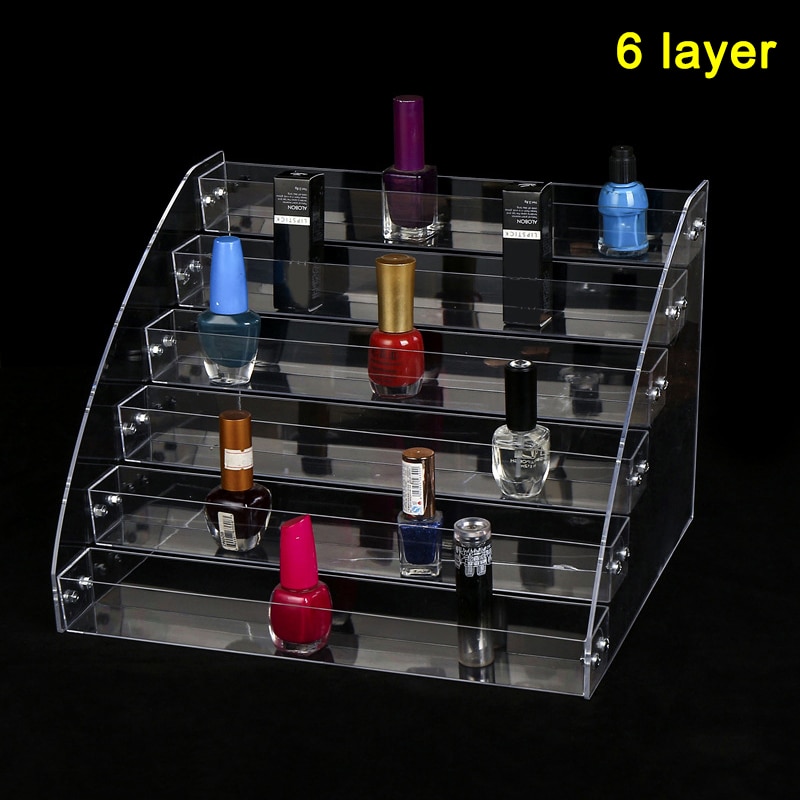 Acrylic Nail Polish Display Rack Multi-tier Transp... – Vicedeal