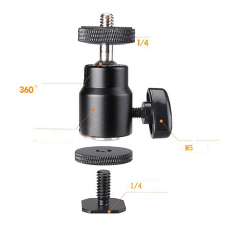Camera Triple Shoe Drie Hoofd Licht Lamp Houder Verstelbare All-Metalen Flash Houder Paraplu Beugel Adapter