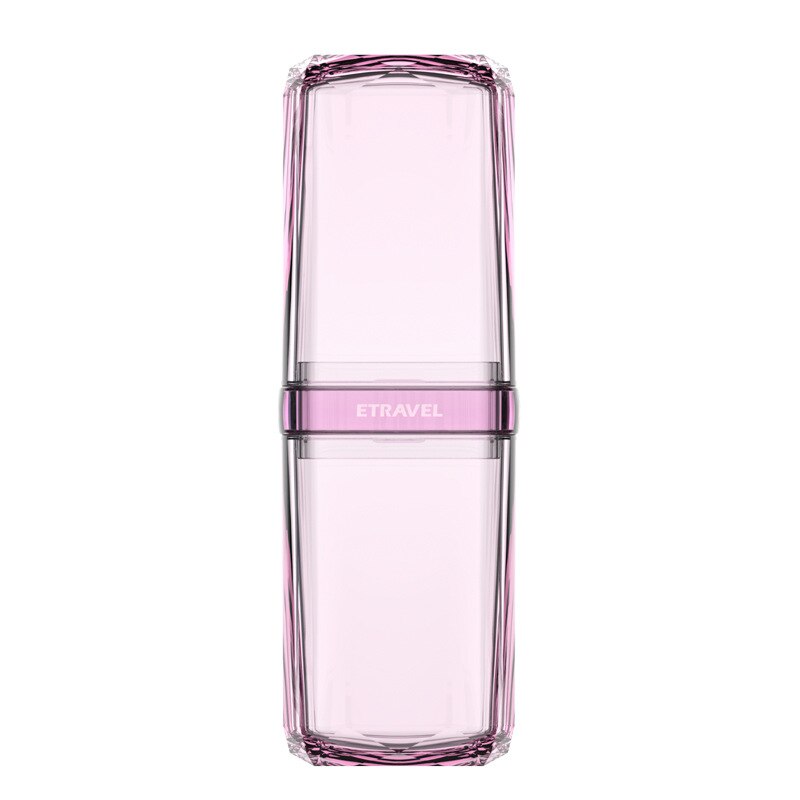 Travel Portable Sets Toothbrush Cup Tumblers Holder PP Gargle Cups Unisex Business Toothpaste Tooth Brush Towel Accessories: 2PCS  Purple