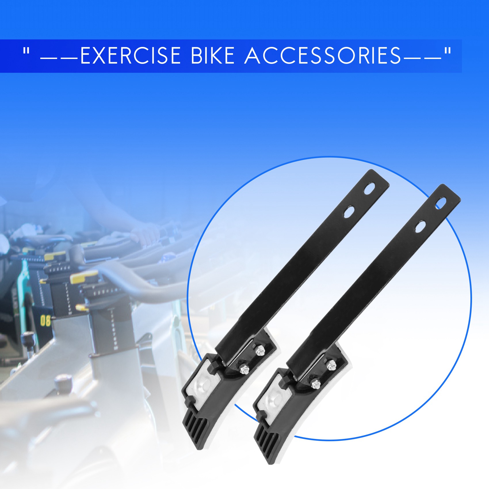 2Pcs Spinning Bike Brake Pads,Exercise Bike Brake Pads,Hairy Pad Blike Brake Group,Replacement Parts for Fitness