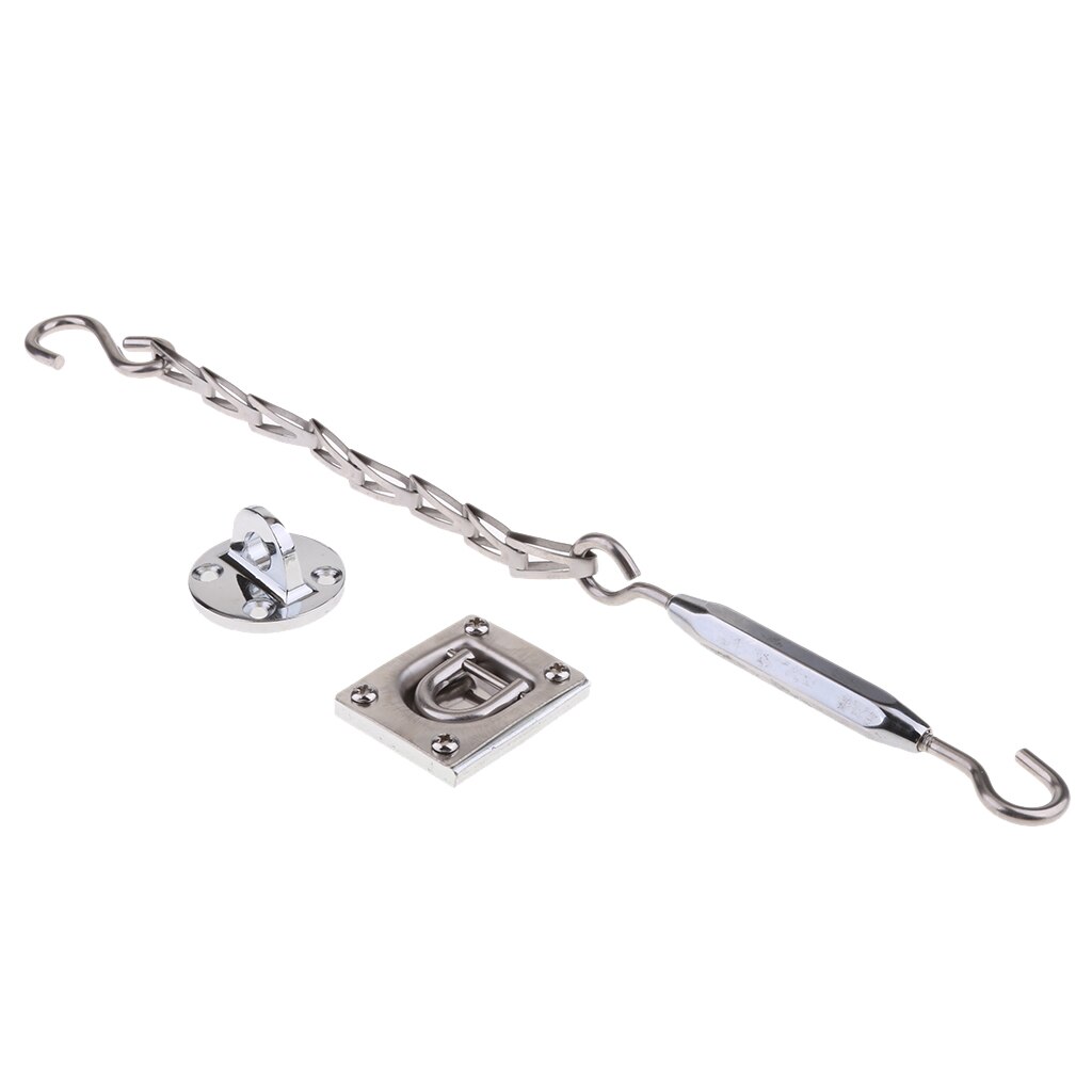 Marine Recessed Flush Fit Lashing Ring Tie Down Anchor Kit for Boat