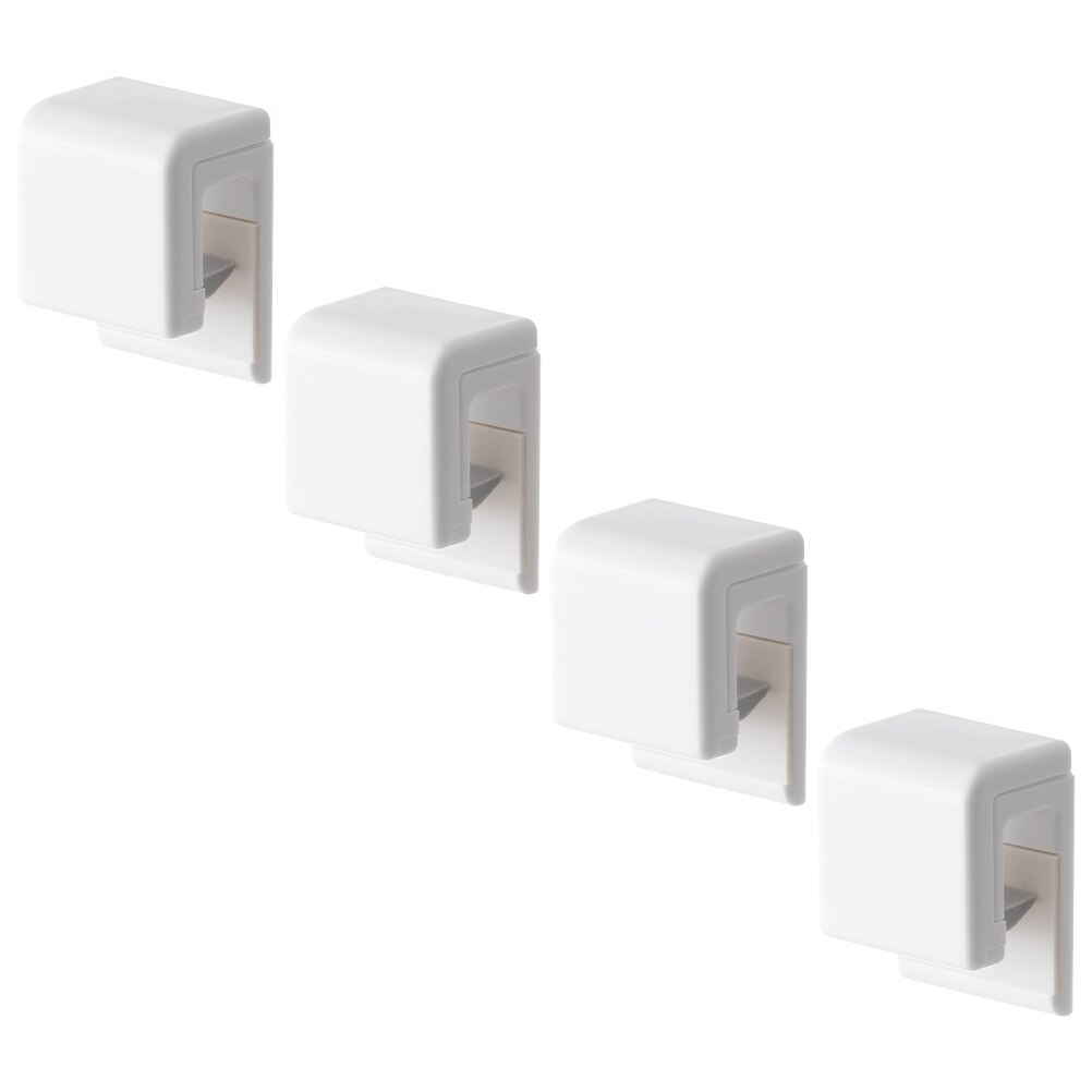 4Pcs Toothpaste Clip Plastic Toothpaste Clips Facial Cleanser Clips Punch-free Toothpaste Clips