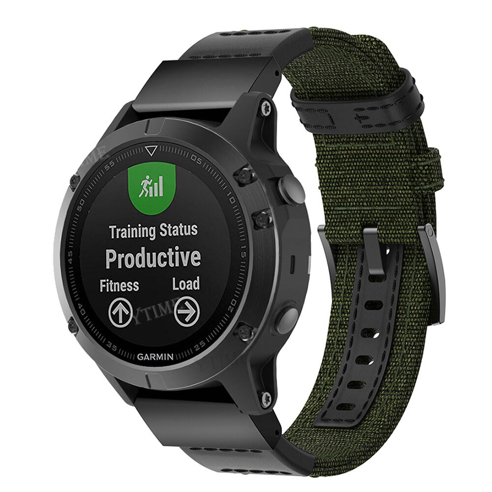 Voor Garmin Fenix 7X Smart Horloge Band 26Mm Nylon Quick Release Horlogeband Band Fenix 7 Fenix7 Horloge 22Mm easyfit Pols