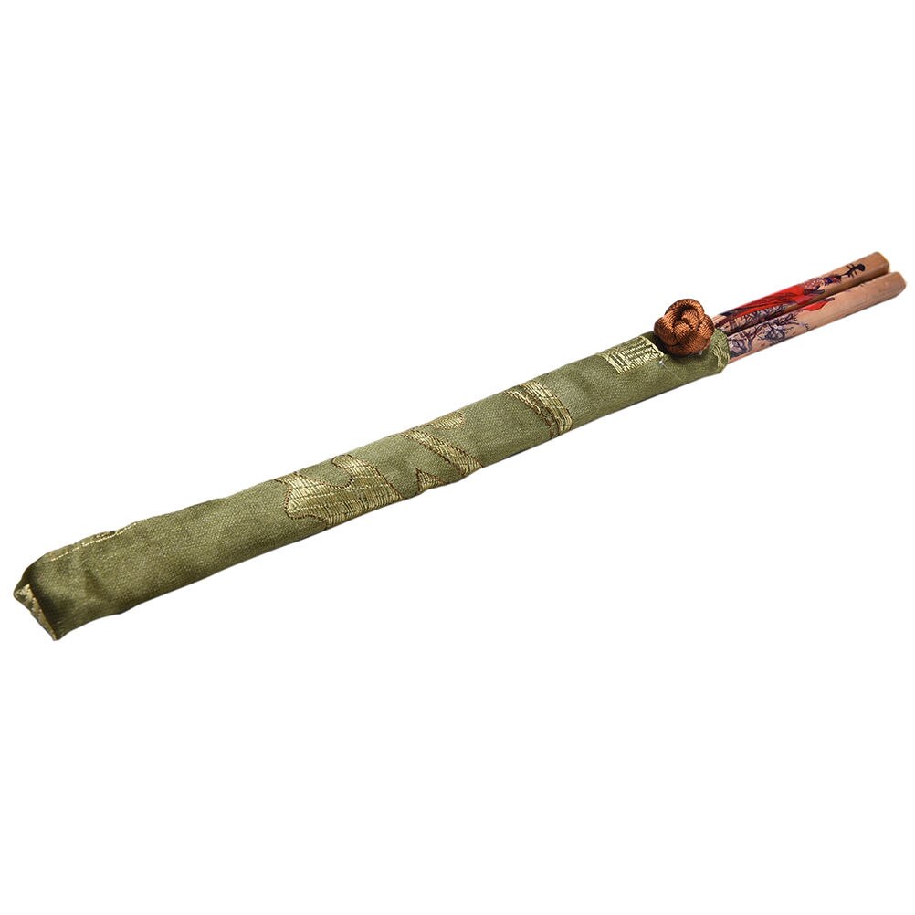 1 Paare Natürliche Bambus Stäbchen Hashi Individuelle Klassische Gewickelt Traditionellen Jahrgang bunte Handgemachte Chinesische Abendessen 24cm
