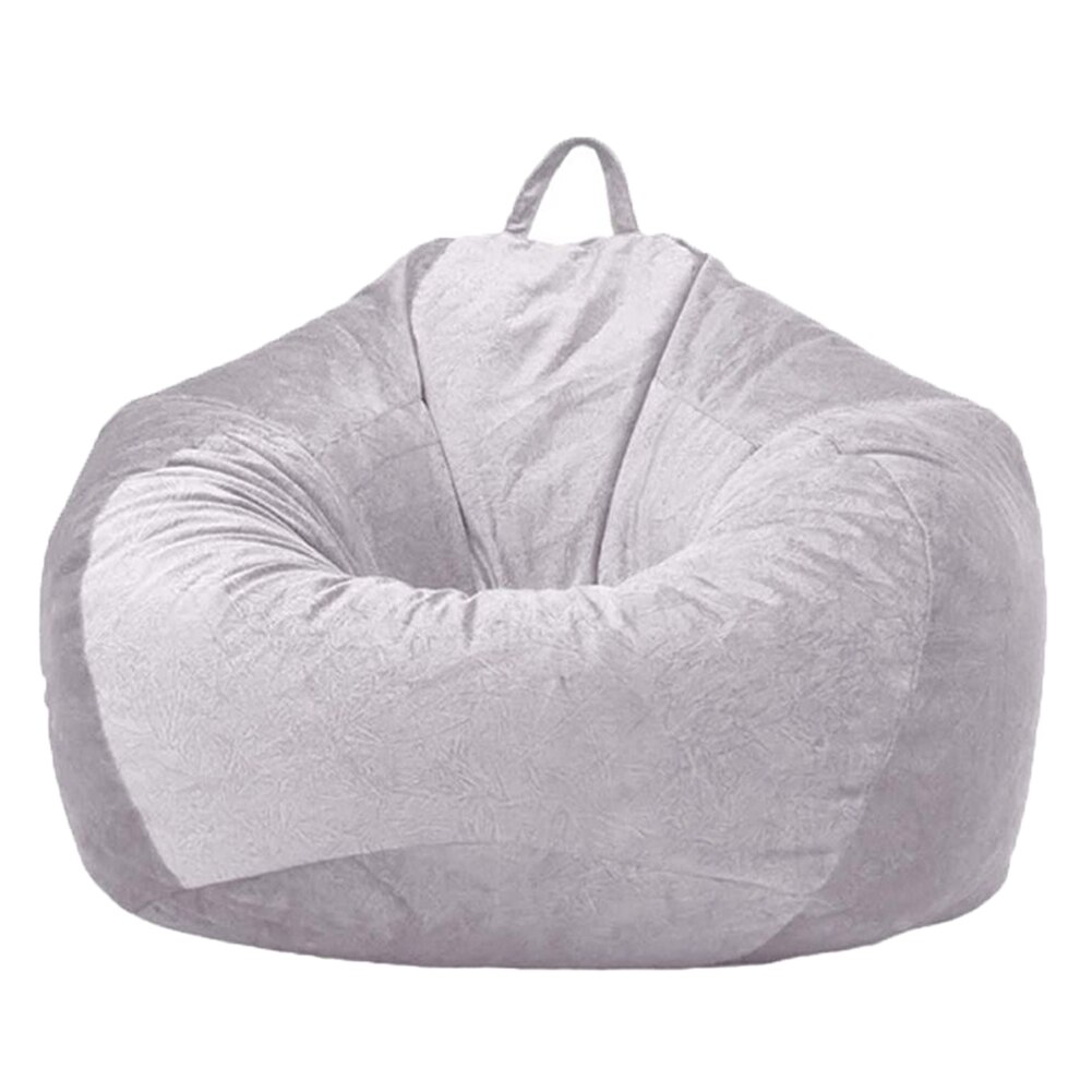 Multifunktionelt støvtæt soveværelse voksne børn uden at fylde store sækkestol dækning møbler dele hjemmekontor stue: Grå 90 x 110cm