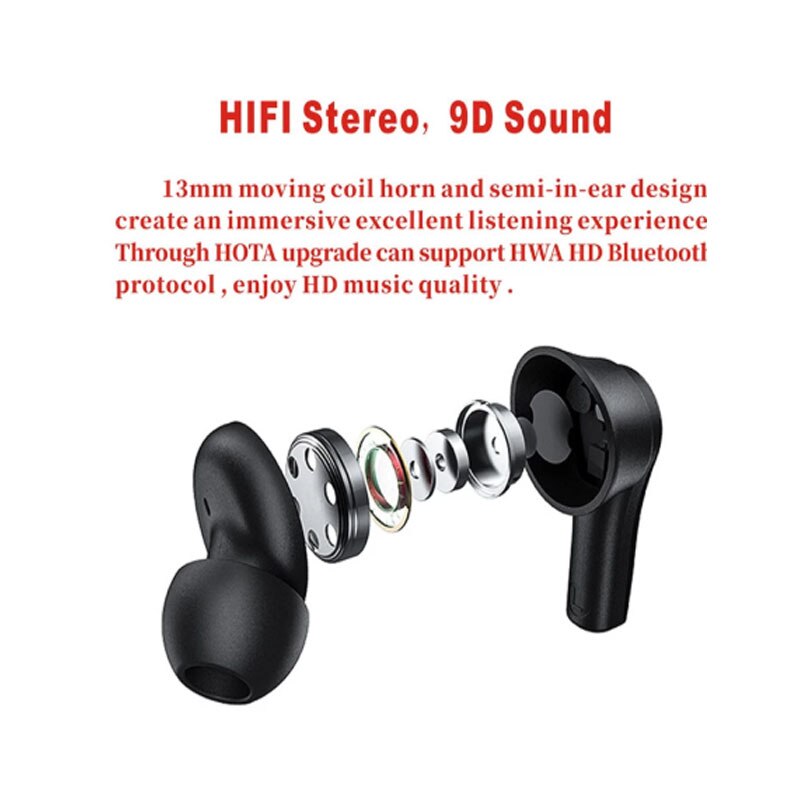 Lenovo – écouteurs sans fil Bluetooth, QT82, casque d'écoute stéréo HD, micro parlant, grande batterie 400mAh, étanche IPX5