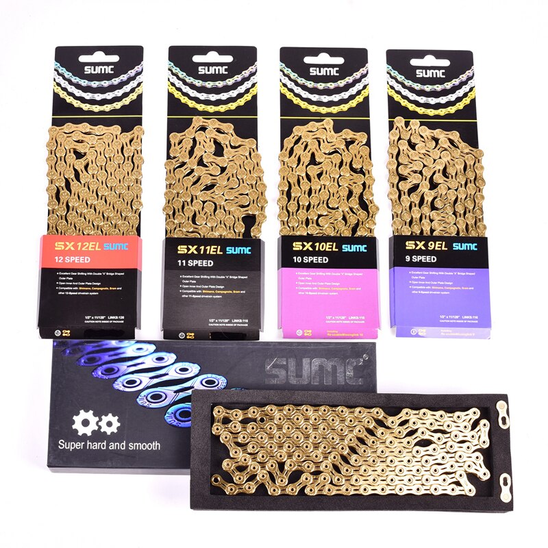 SUMC bicycle shift chain mountain road folding bik... – Grandado