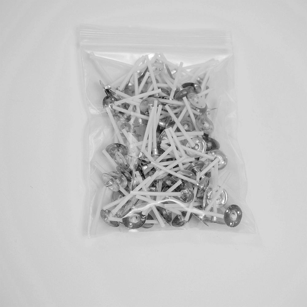 100 pcs Candle Wicks for DIY Candle Making Natural Cotton wick (3CM Length)