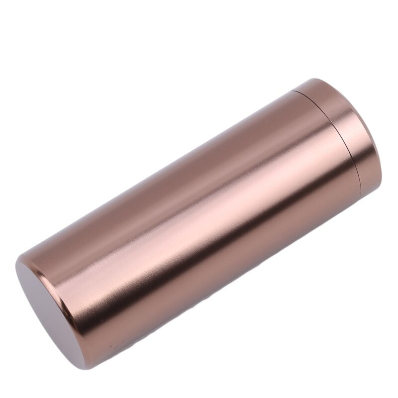 Recipiente hermético a prueba de olor, caja de aluminio Para hierbas, lata sellada jarras de té: coffe gold