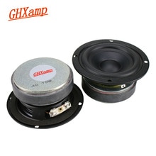 GHXAMP 3.5 inch Mid Bass speakers Bluetooth Speaker DIY 4ohm 15 w HIFI 70mm Grote Magnetische Staal 2 stks