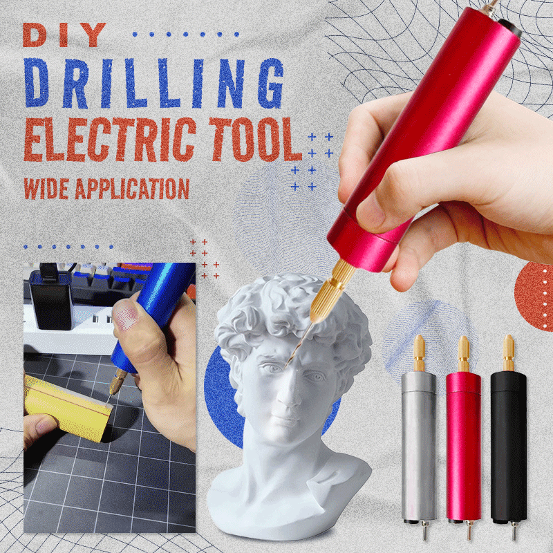 DIY Drilling Electric Tool Mini Electric Drill Set Epoxy Resin Jewelry Making Wood Craft Tool USB Drill Engraving Pen RotaryTool