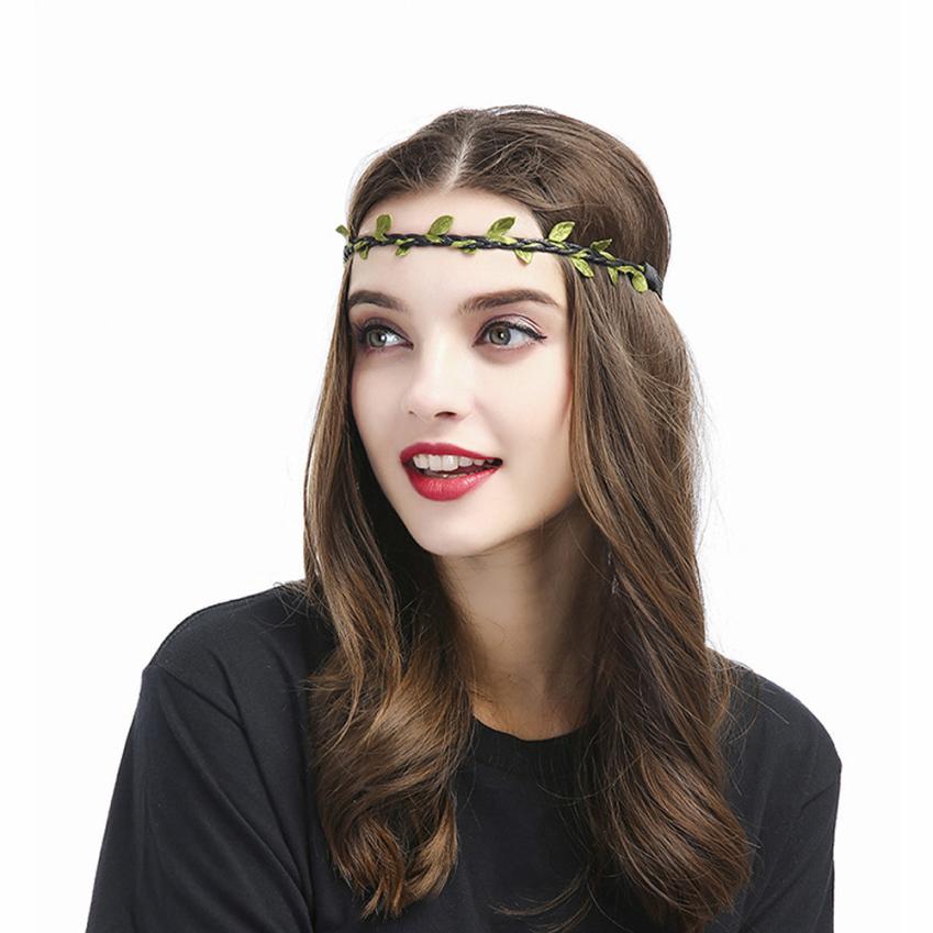 Baby Girl & Women Leaf Headband Hair Band Accessories Photography Props 0511