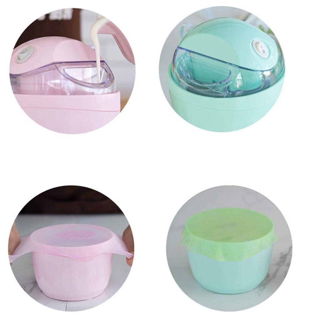 Kitchen Ice Cream Machine Home Portable Smoothie Maker Machine Automatic Homemade DIY Ice Cream Convenient 500-1000ml ICOCO CE