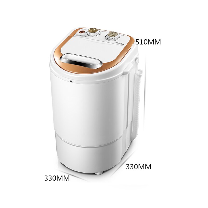 Lavadora eléctrica semiautomática XPB45 integrada, para lavandería y deshidratación, para dormitorio y hogar