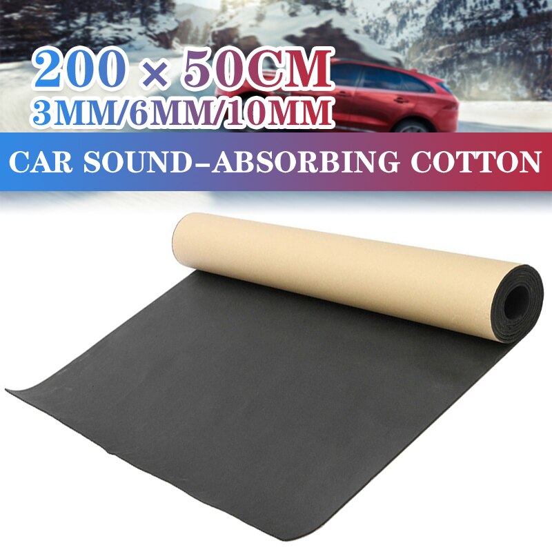 REGALWOVEN 197mil 5mm 53.35sqft Car Heat Sound Deadener Insulation Cotton Mat Liner 197 X 39 - View #10