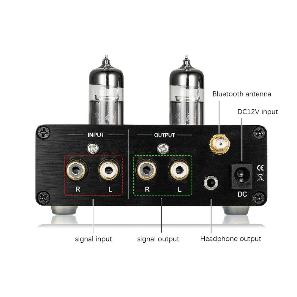 Nobsound HiFi Stereo 6J1 Ventil Rohr Vorverstärker Bluetooth 5,0 Audio- Empfänger Mini Bass Vorverstärker Mit PCM5102 dekodieren Ausgang