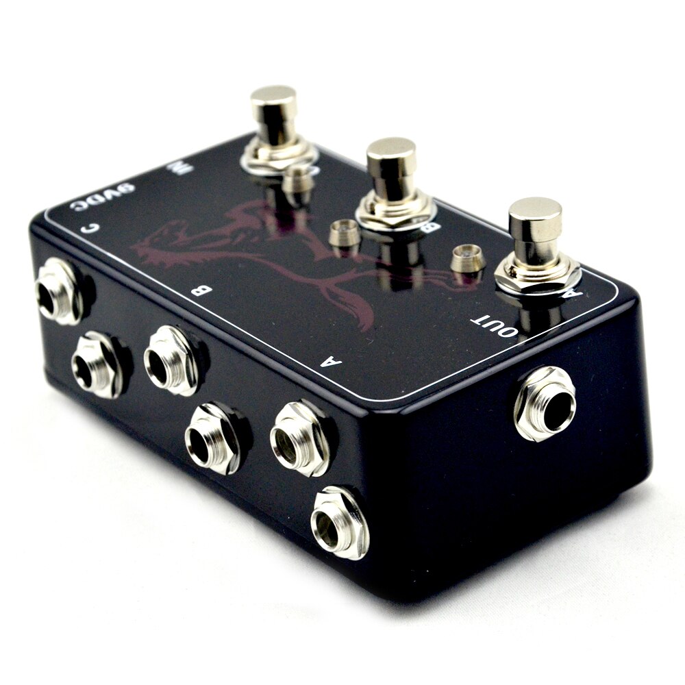 LANDTONE 3 Looper Effect Pedal Switch-3 Guitar Looper Pedal with 125B Pedal: 3LP-B-01