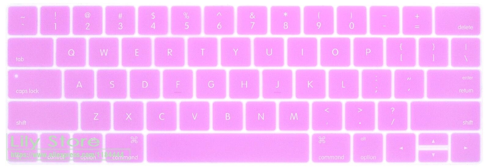 Keyboard Protector Cover for Macbook Pro 13.3'' & Pro 15.4'' with Touch Bar US Version Keyboard Case A1706 A1707 A2159: lavender