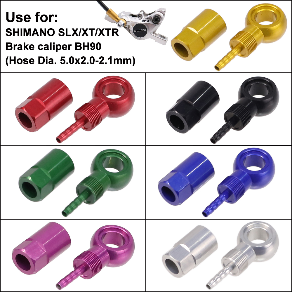 Conector Banjo de freno hidráulico de bicicleta HEPPE, conector de manguera de freno de bicicleta, conector de oliva para frenos BH90 SLX/XT/XTR