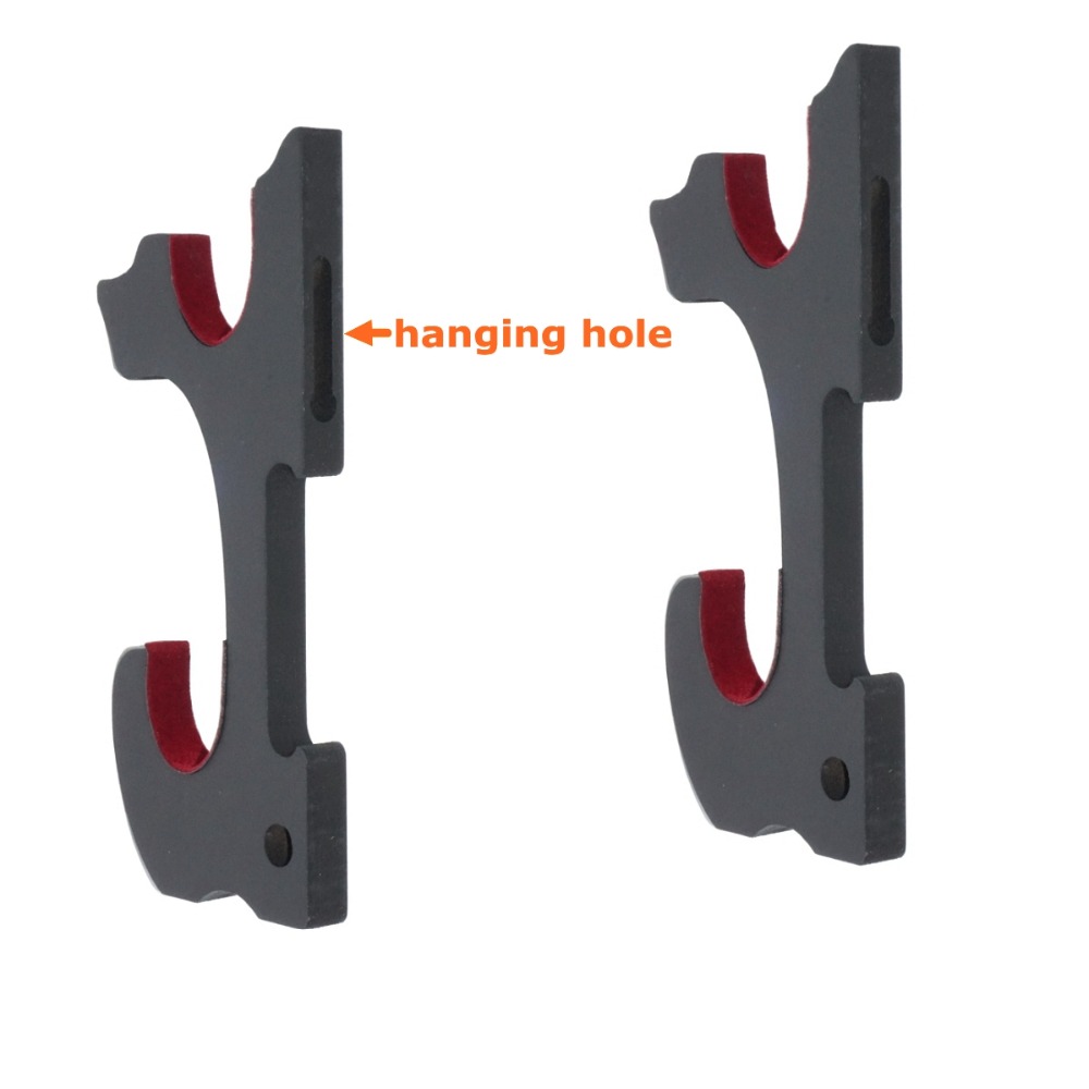 thumbnail image 2 of Ekkhysis Kylin Sword Wall Mount 3-Tier Velvet Padded Hook Katana Holder 2 of 14