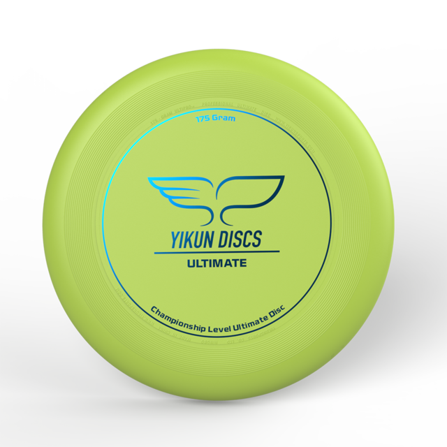 175G Professionele Ultimate Flying Disc Gecertificeerd Door Wfdf Voor Ultieme Disc Concurrentie Sport Yikun Disc: Green