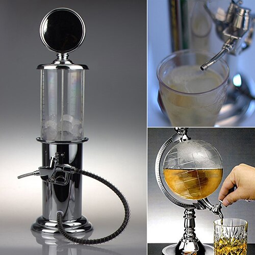 Praktisk klot stil nyhet fylla gas pump bar dricka alkohol sprit dispenser bar endast vin dispenser