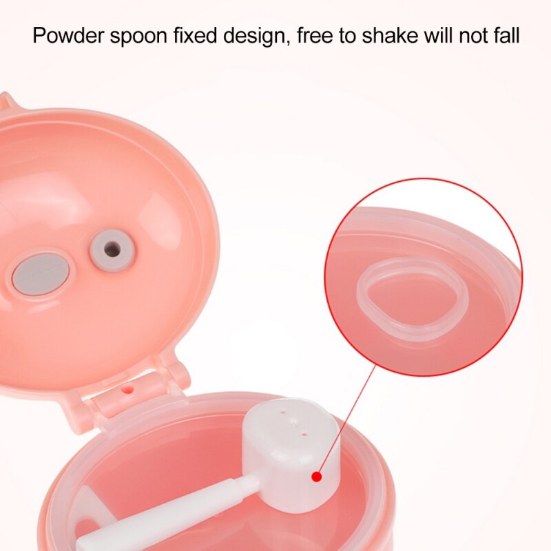 Baby Formula Milk Storage Infants Milk Powder Formula Dispenser Food Container Storage Feeding Box for Kids Portable Food PP Box