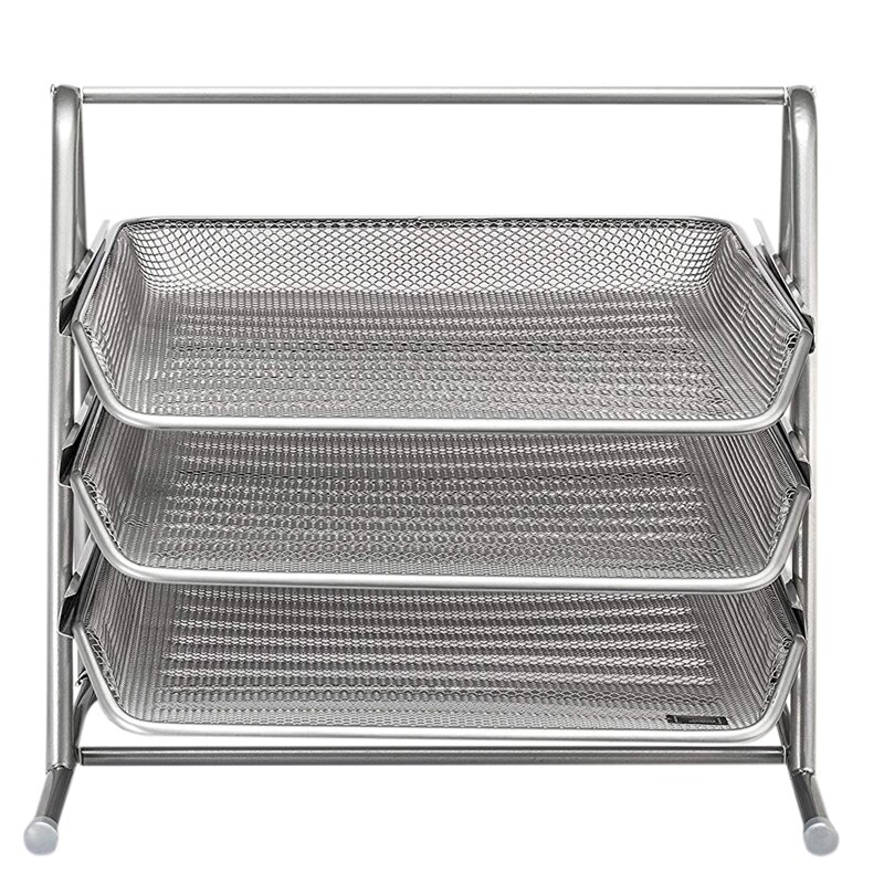 3 Tier Desk Tray Office Organizer | The Mesh Collectio