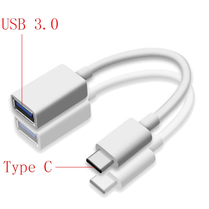 Type-C Naar Usb 3.0 Female Otg Snelle Opladen Data Kabel Converter Adapter Voor Iphone Ipad Smart Phone Data kabel Adapters: 1