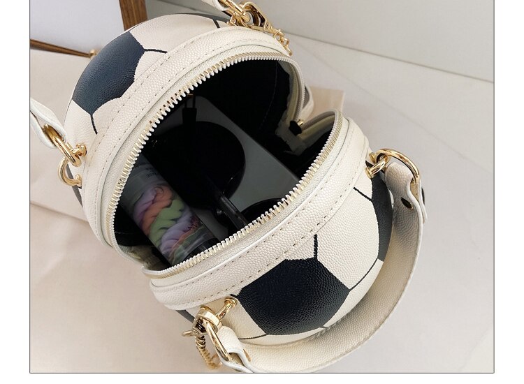 Sacos crossbody para senhora acrílico 2020 novo saco de mão sacos mensageiro basquete futebol em forma moda feminina sacos ombro único