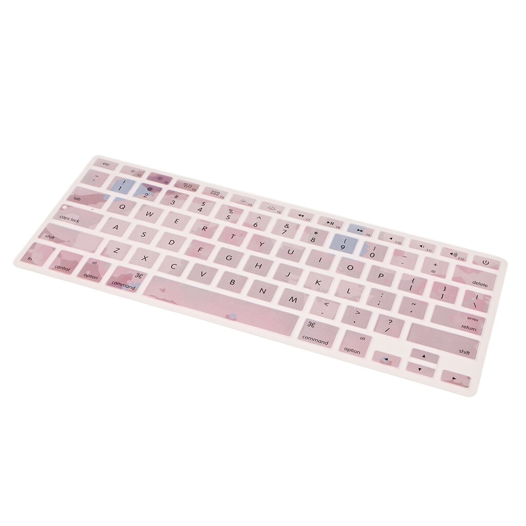 Keyboard Cover Skin Protector for Macbook Air Pro 13inch 15inch 17inch 1#