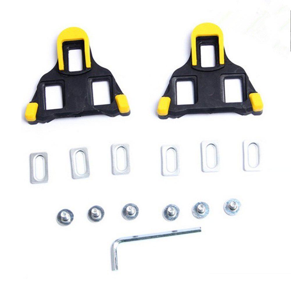 Racefiets pedaal schoenplaatje zelfborgend ultralicht pedaal fietsaccessoires voor shimano sh -11 spd-sl racefiets schoenplaatjes