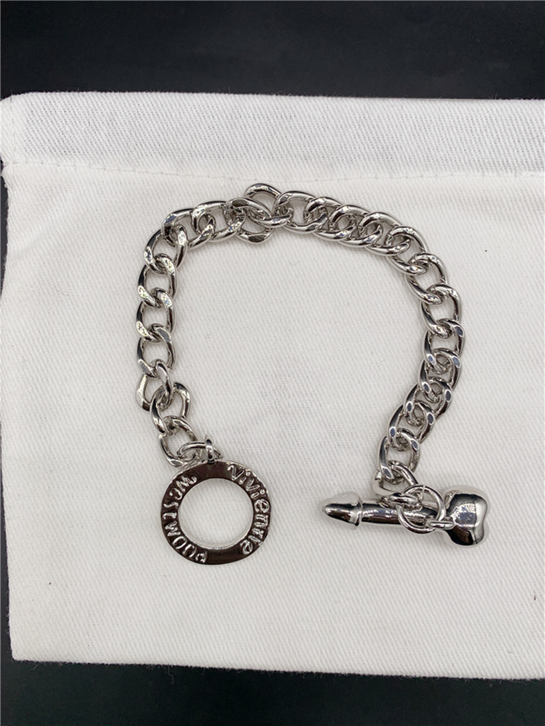 Bracelet Saturn pour enfants, européenne et américaine, argent et blanc: silver