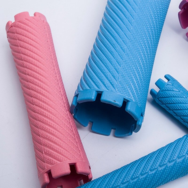 100pc/Set Hair Perm Rods Plastic Cold Permanent Curling Rollers Kit 10 Sizes Wave Fluffy Corn Hair Maker Salon Hair Styling Tool