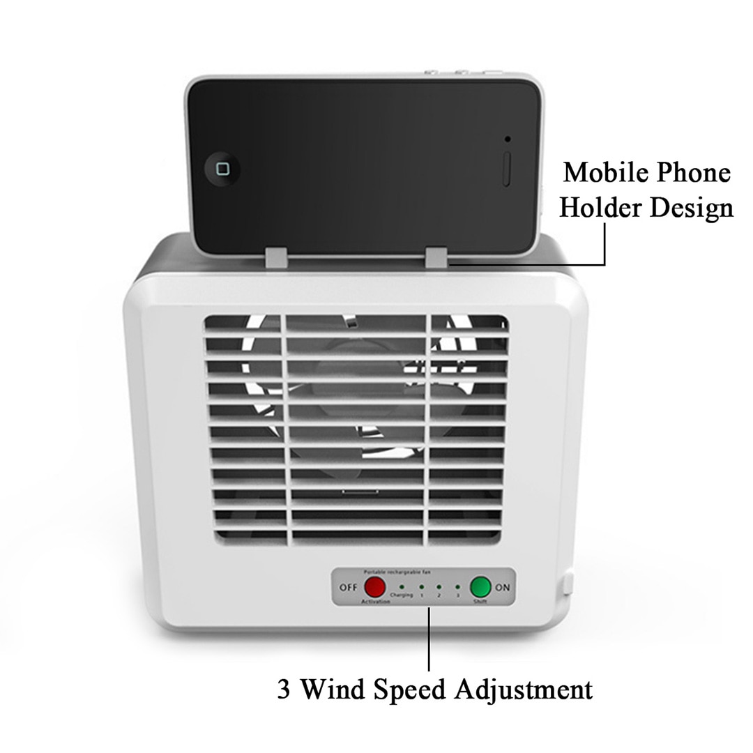 Car Portable Air Conditioner USB Space Cooler Fan ... - Grandado