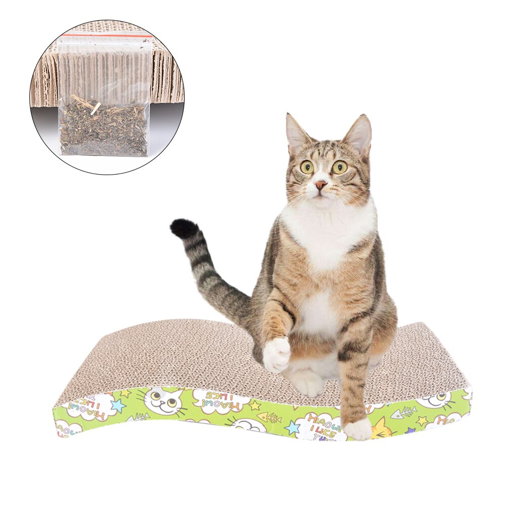 Cat Scratcher Pets Products Board Pet Cat Corrugated Paper Scratching Supplies Scratching Post For Cat Houses