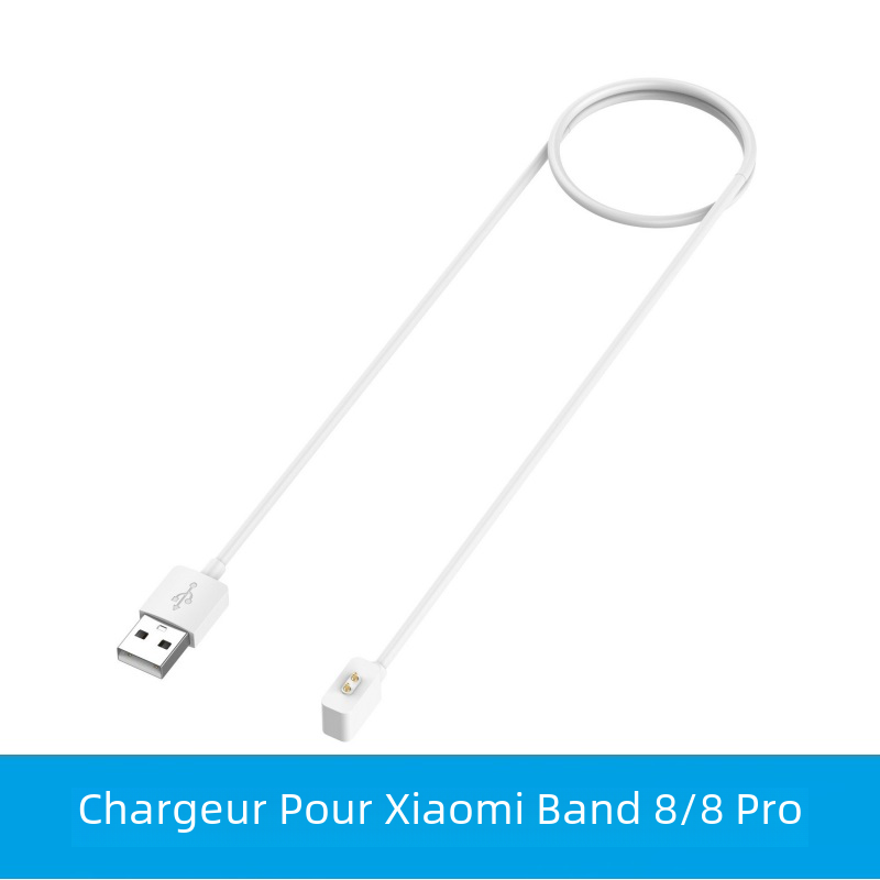 Cable de carga Universal M8 para Xiaomi Smart Mi Band 8 Pro, cargador magnético con base USB, NFC, Watch Redmi 3, 2, Active Lite, Redmi Band2