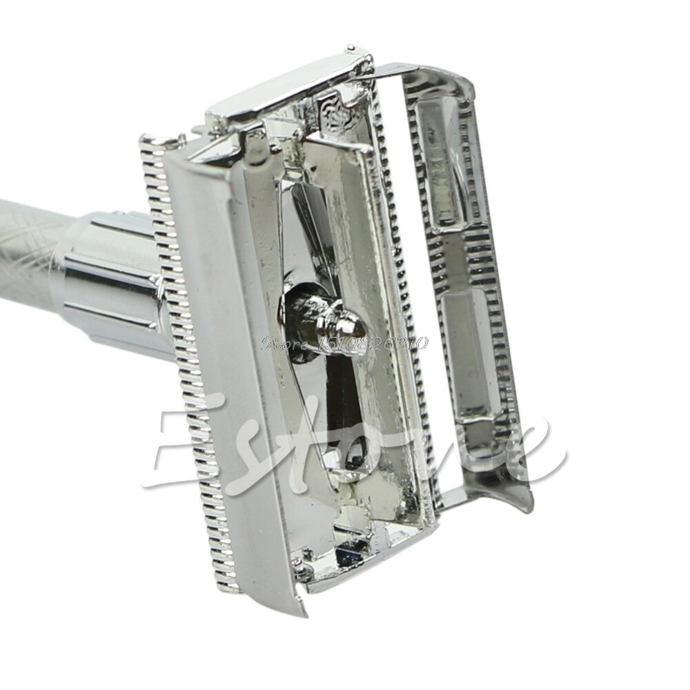 Menn sikkerhets dobbel kant blad barbering hår barberhøvel barberblad klassisk  #e207y#