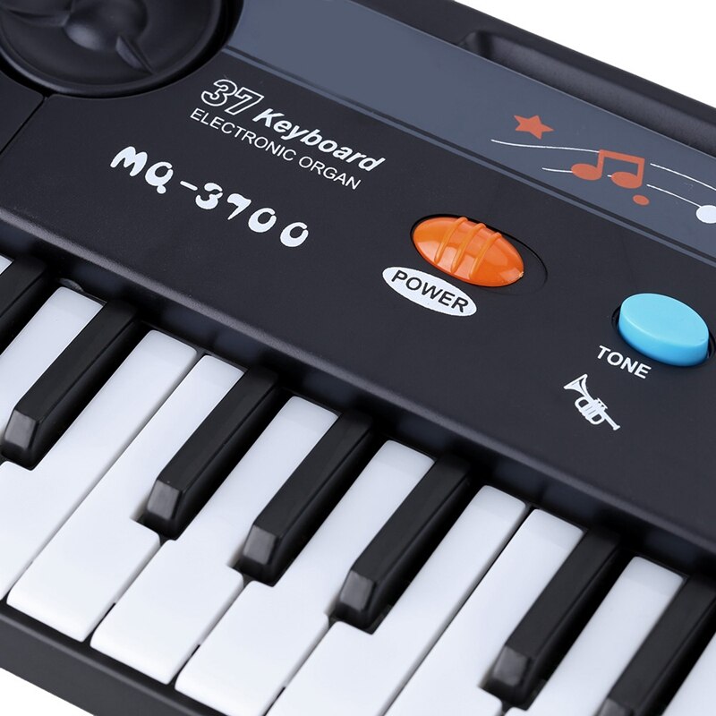 XSXS--37 Toetsen Multifunctionele Mini Elektronische Keyboard Piano Muziek Speelgoed Met Microfoon Educatief Electone Voor Kinderen Ba