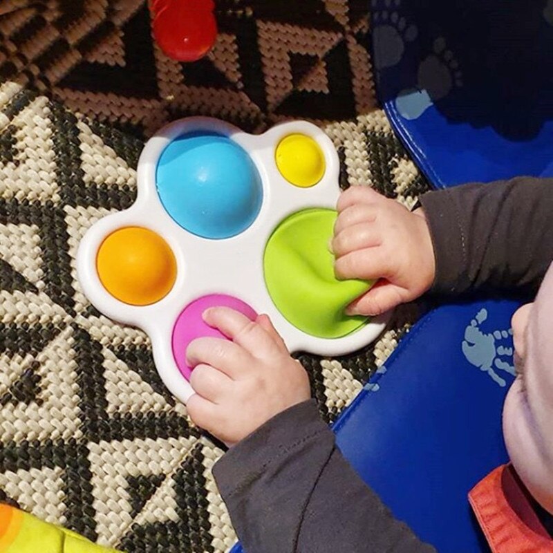 Fidget Eenvoudige Kuiltje Speelgoed Vet Hersenen Speelgoed Stress Relief Hand Speelgoed Vroege Educatief Speelgoed Voor Kinderen