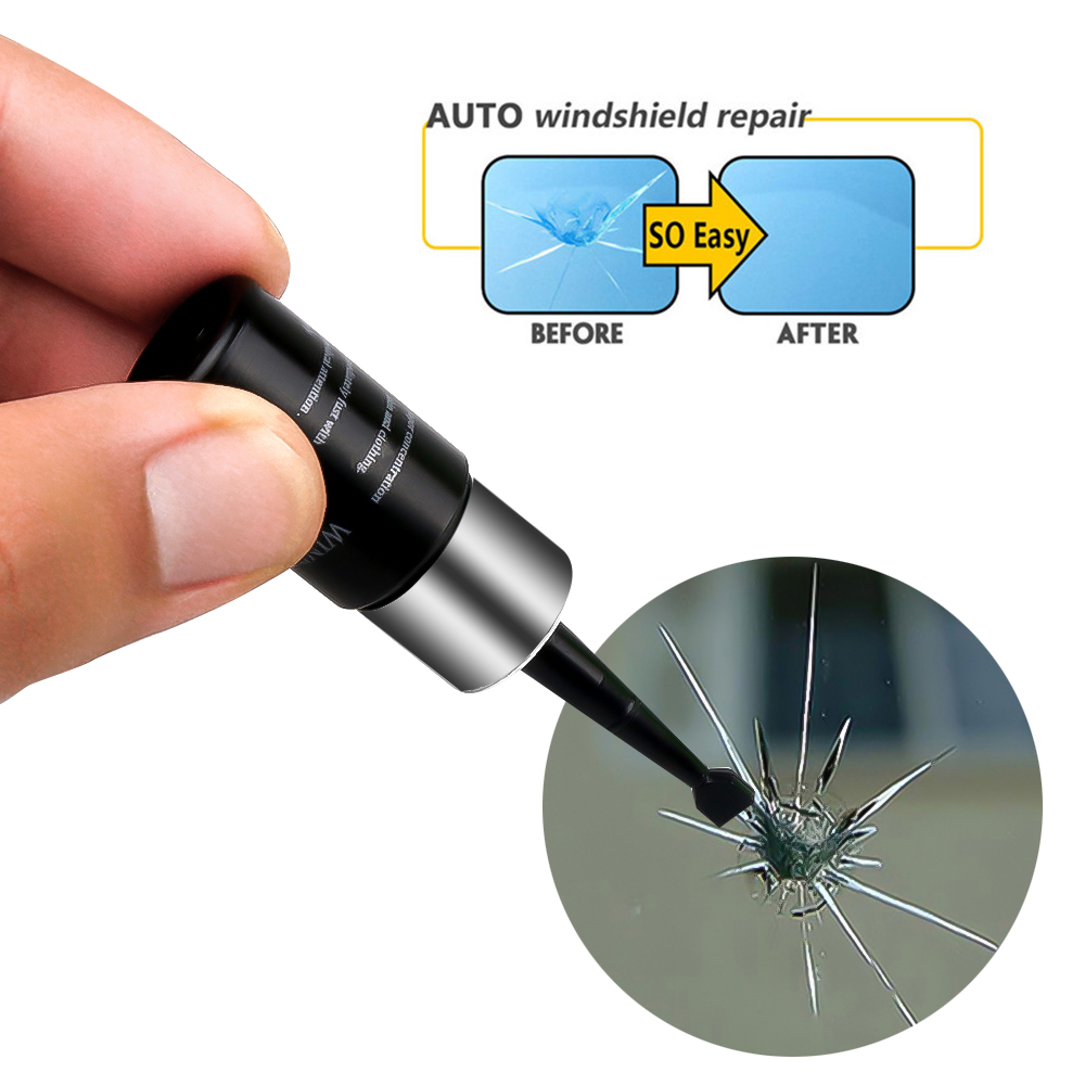 Windschutzscheibe Reparatur Bausatz Auto Fenster Glas Kratzer Riss Wiederherstellung Reparatur Werkzeug Auto Fenster Bildschirm Polieren Polieren Fix Bausatz Universal-