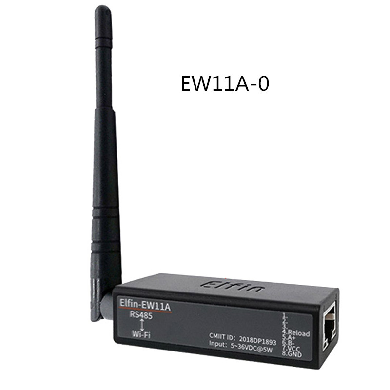 Dispositivi di rete wireless -ew11a-0/ ew11a alta tensione modbus tpc ip  rj45 rs485 to wifi server seriale dtu