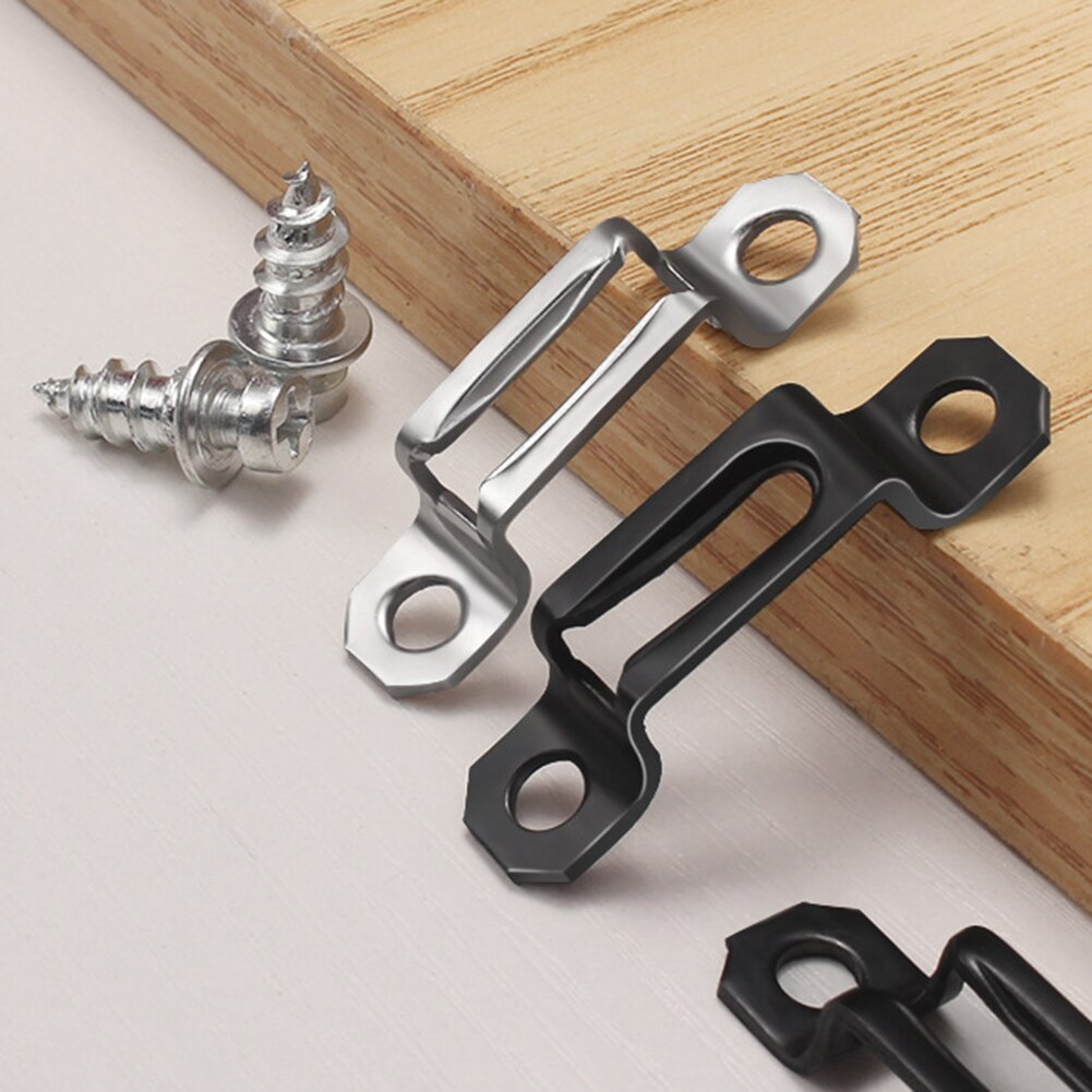 Connecteur Invisible pour armoire, armoire, meuble de garde-robe, fixation à vis dissimulée, fixation pour placard, matériel d&#39;assemblage avec vis